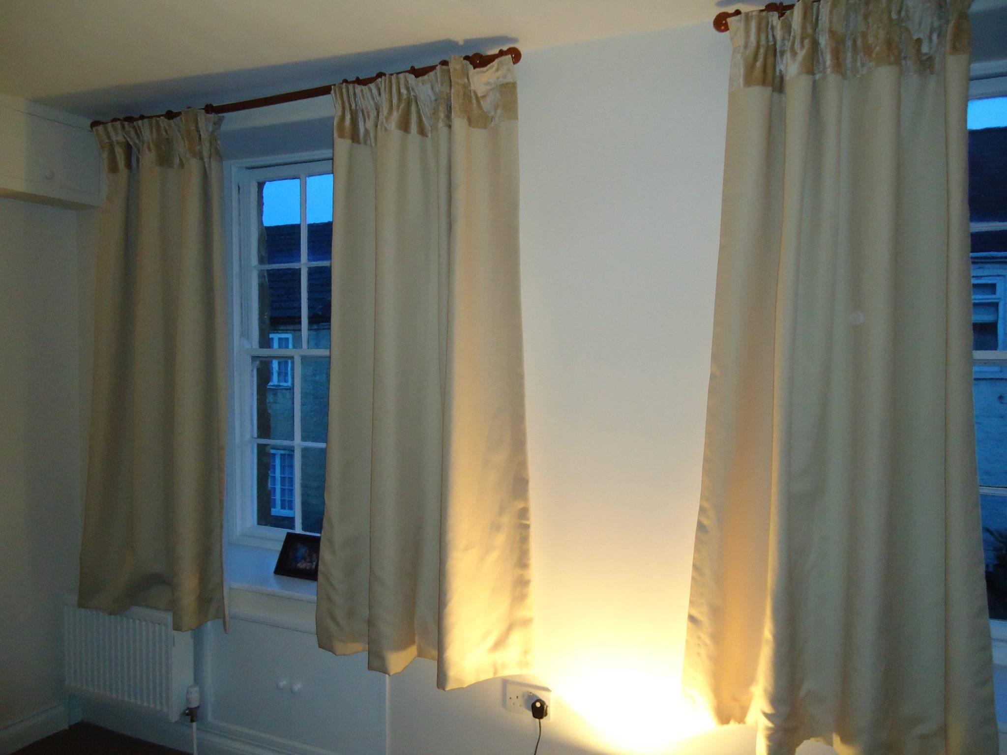 Eyelet curtains